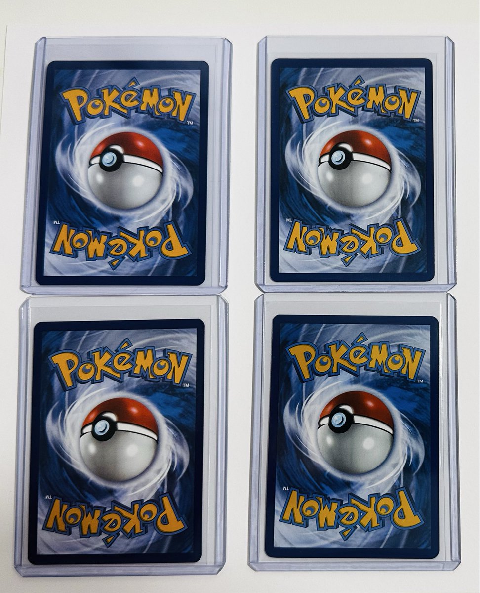 MaxSleepTCG's tweet photo. For Sale and Free Shipping!
Misty’s Lapras- $ 38
Misty's Psyduck - $ 78
Psyduck - 226/217 -  $105
Psyduck - 175/165 -  $72
Alakazam - $ 75
Poliwhirl - $ 55
Dragonair - $45
Caterpie - $ 18 

Thank you everyone for the support and repost!
@BUYSELLTRADETCG @CardboardBanger @TattooedBST