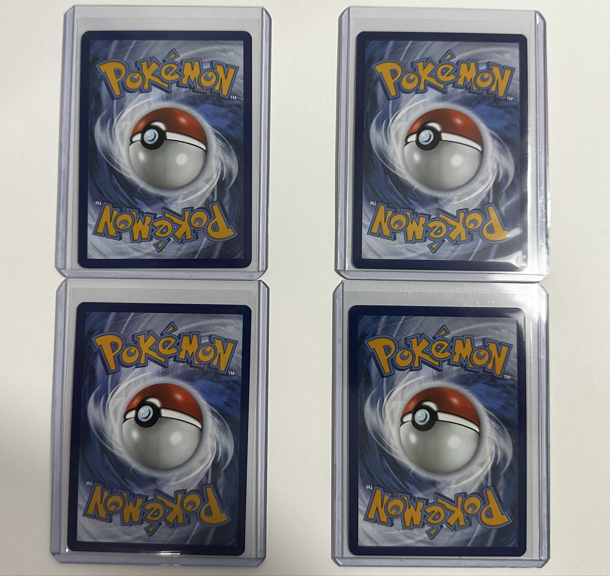 MaxSleepTCG's tweet photo. For Sale and Free Shipping!
Misty’s Lapras- $ 38
Misty's Psyduck - $ 78
Psyduck - 226/217 -  $105
Psyduck - 175/165 -  $72
Alakazam - $ 75
Poliwhirl - $ 55
Dragonair - $45
Caterpie - $ 18 

Thank you everyone for the support and repost!
@BUYSELLTRADETCG @CardboardBanger @TattooedBST