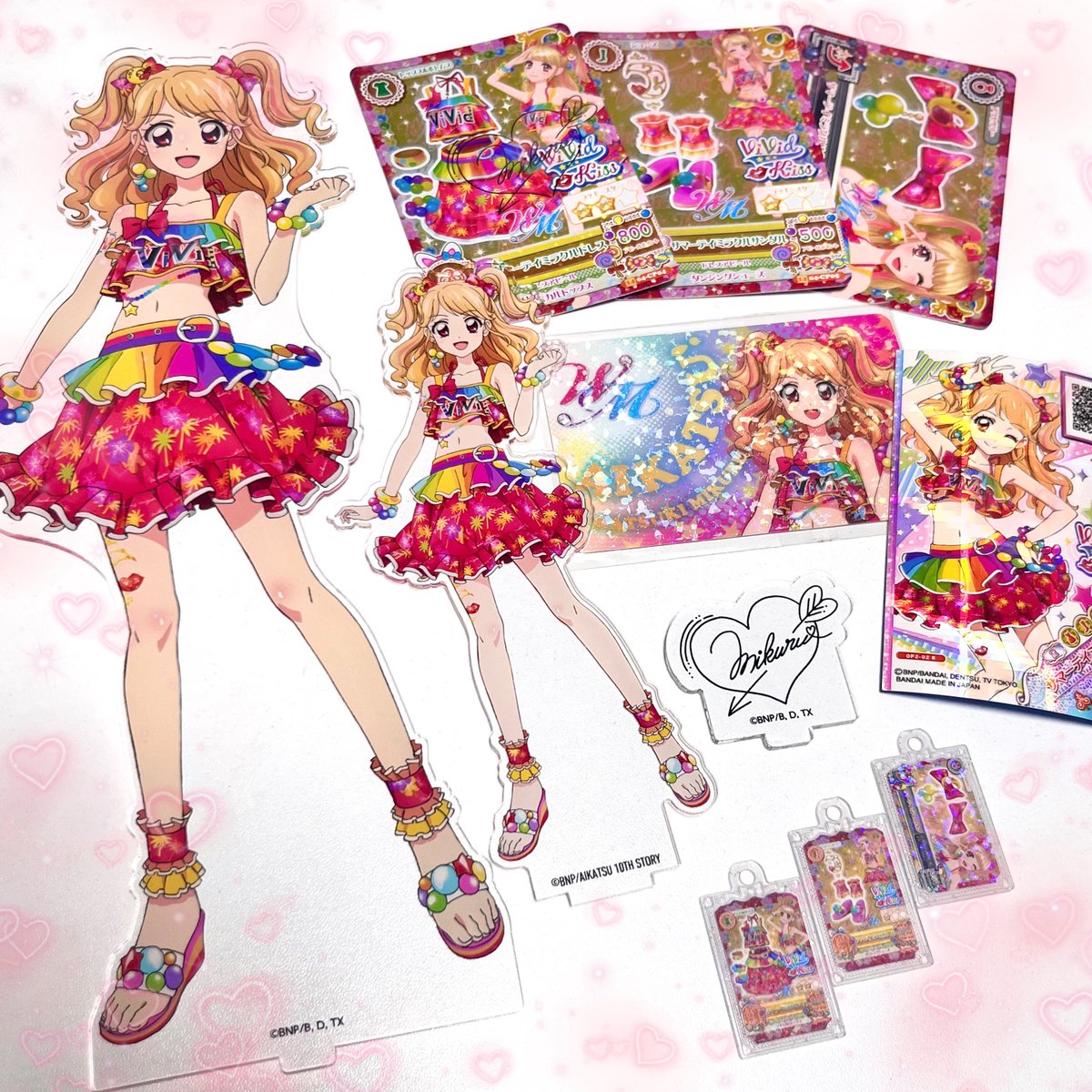 アイカツ！ M サマーデイコーデ マルチカラーコーデ サマーデイミラクルコーデ❣️