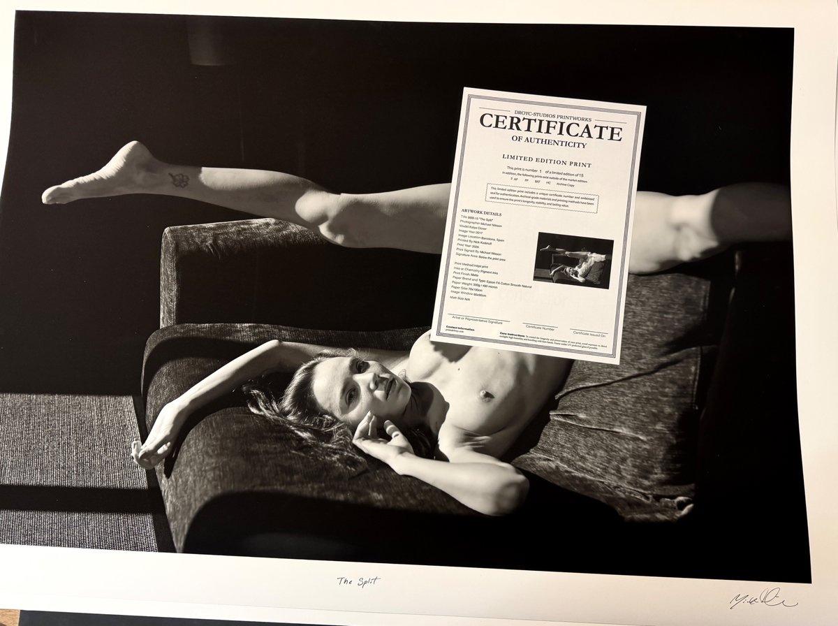 nudicci's tweet photo. Limited editions of just a few copies is how real art has always been made and collected. Here’s why small editions create higher quality and lasting value for collectors:
https://t.co/avcO2UIRbI

#Nudicci #limitededition 

What’s your take on scarcity in nudeart? Reply below👇 https://t.co/16NHByWg0Q