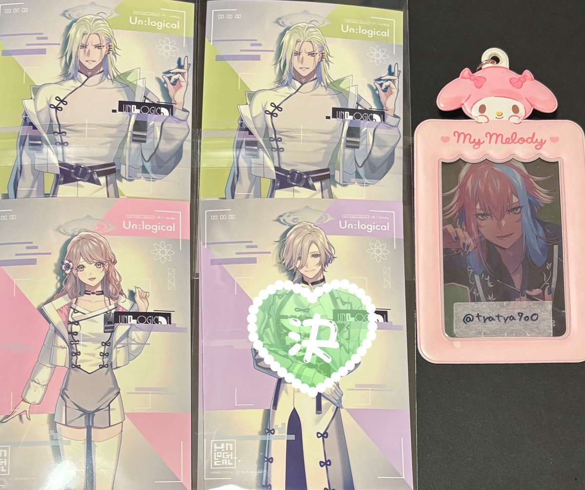 tyatya7oO's tweet photo. ꒰ 交換 ꒱ UN:LOGICAL アンロジカル アンロジ ローソンプリント ロープリ ブロマイド A C

譲 L判 姫嶋2 栞1
求 L判 ユーリ or 千比呂

郵送希望です。
検索からでもお気軽にお声掛けください.⋆𝜗𝜚 https://t.co/iO949IWSij