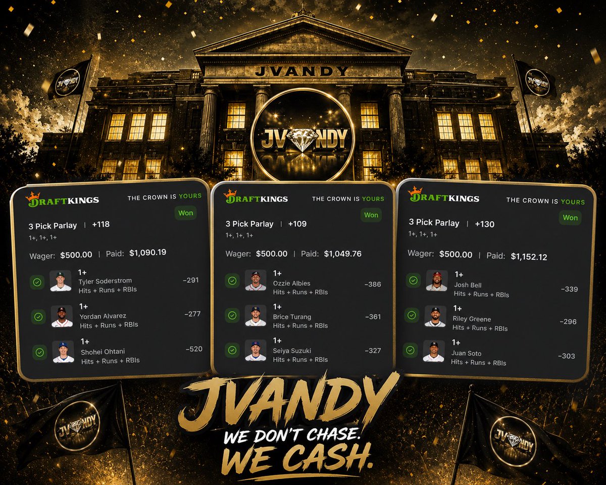 JVandy_'s tweet photo. Top of the morning!

Builders keep building. Even when the lottos miss, the foundation pays 💎

💰 $3,292.07 cashed in builders last night

🏗️ Foundation first. Lottos later. 📈🔥 https://t.co/ZSvOuqA0n8