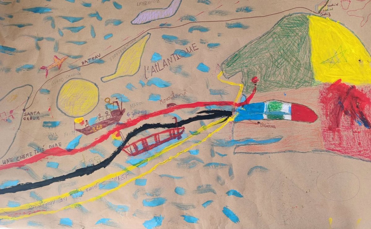 ipnacsic's tweet photo. El jardín del #IPNA-CSIC acogió la 1ª sesión del taller del proyecto #RootsToRoutes que se desarrollará los lunes de junio con participantes de Senegal y Gambia.

▶️ Un espacio para compartir experiencias, generar confianza y reflexionar sobre las migraciones y las fronteras. https://t.co/sd3Mkf1f8w