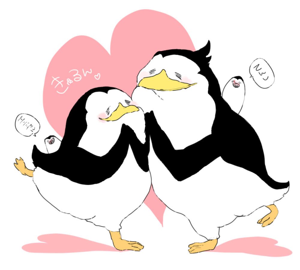 teatime_chaii's tweet photo. ドリワ作品最近見返しまくってるので過去絵載せときます！！ペンギンズはいいぞ！！！！れ！ https://t.co/sqCS4K2wXT