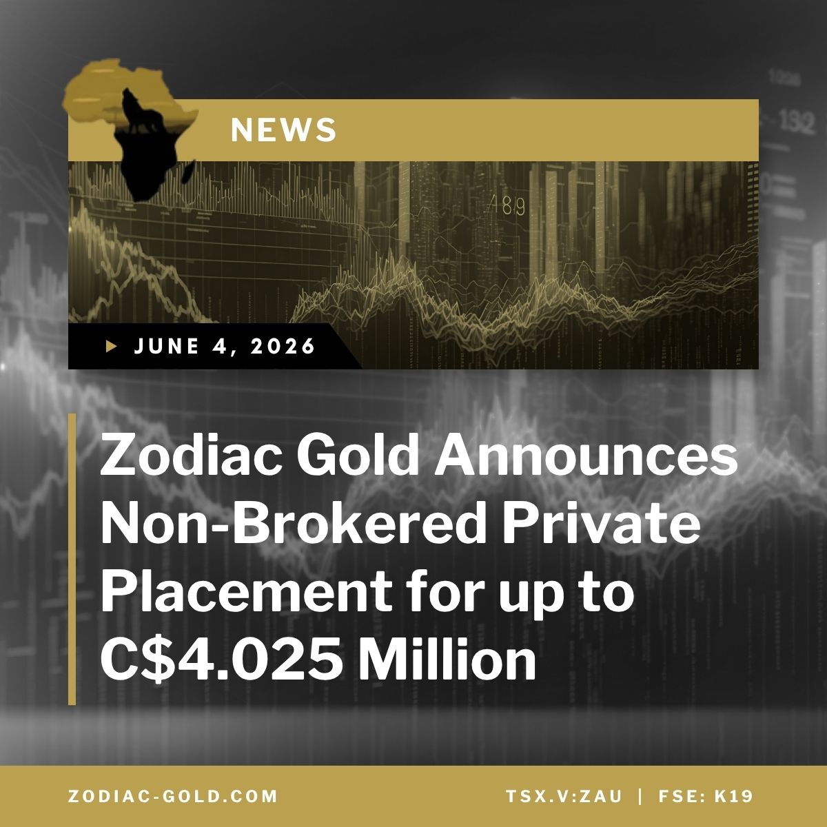 ZodiacGold_'s tweet photo. News Alert!📢 Zodiac Gold Announces Non-Brokered Private Placement for up to C$4.025 Million

Learn more: https://t.co/lSQQx6eeGx

$ZAU.V

#GoldMining #MiningNews #TSXV #SmallCaps
@RonStoeferle
@LawrenceLepard https://t.co/MeDtu0ln3M