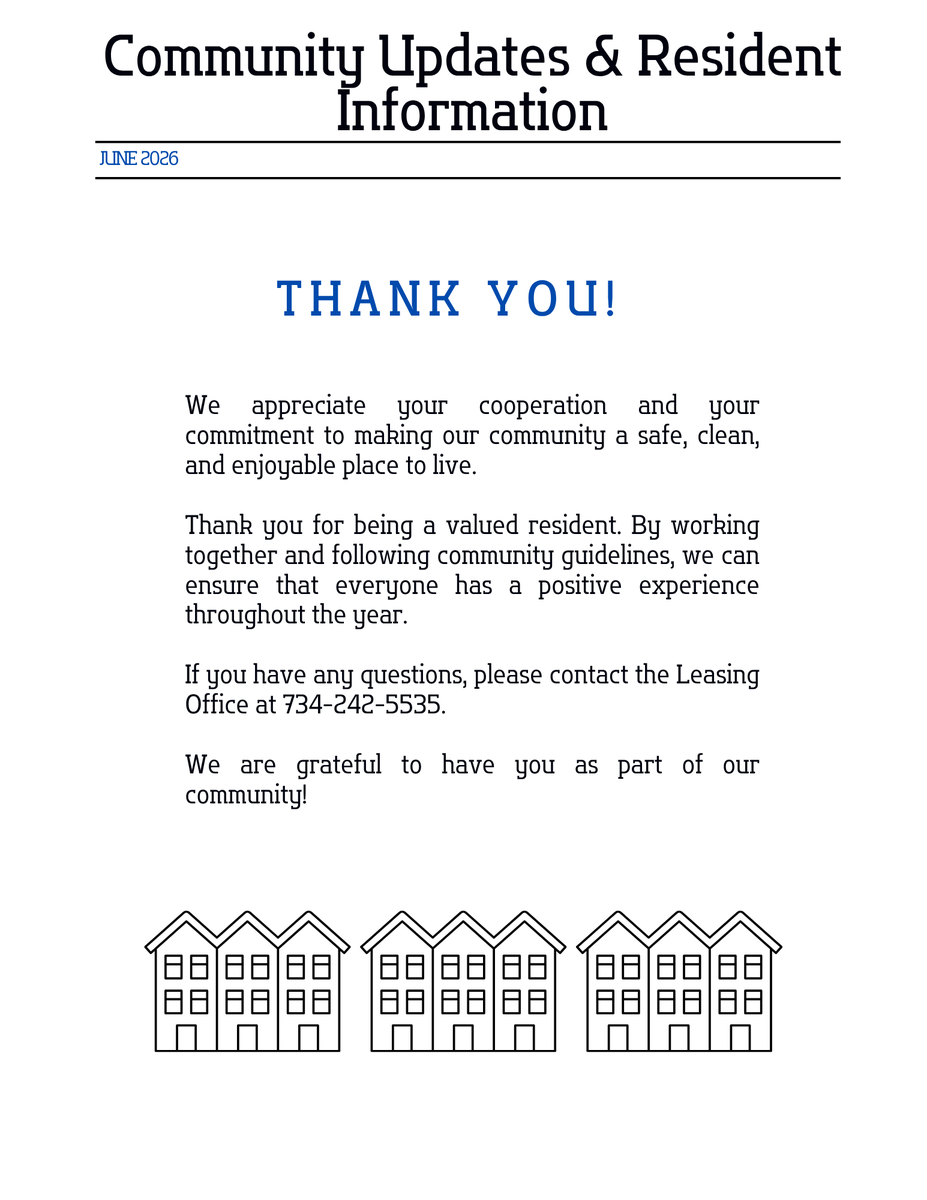 Hampton_Apts's tweet photo. Stay informed with the latest community updates, important announcements, and essential resident information! https://t.co/7T4MC7L8HQ