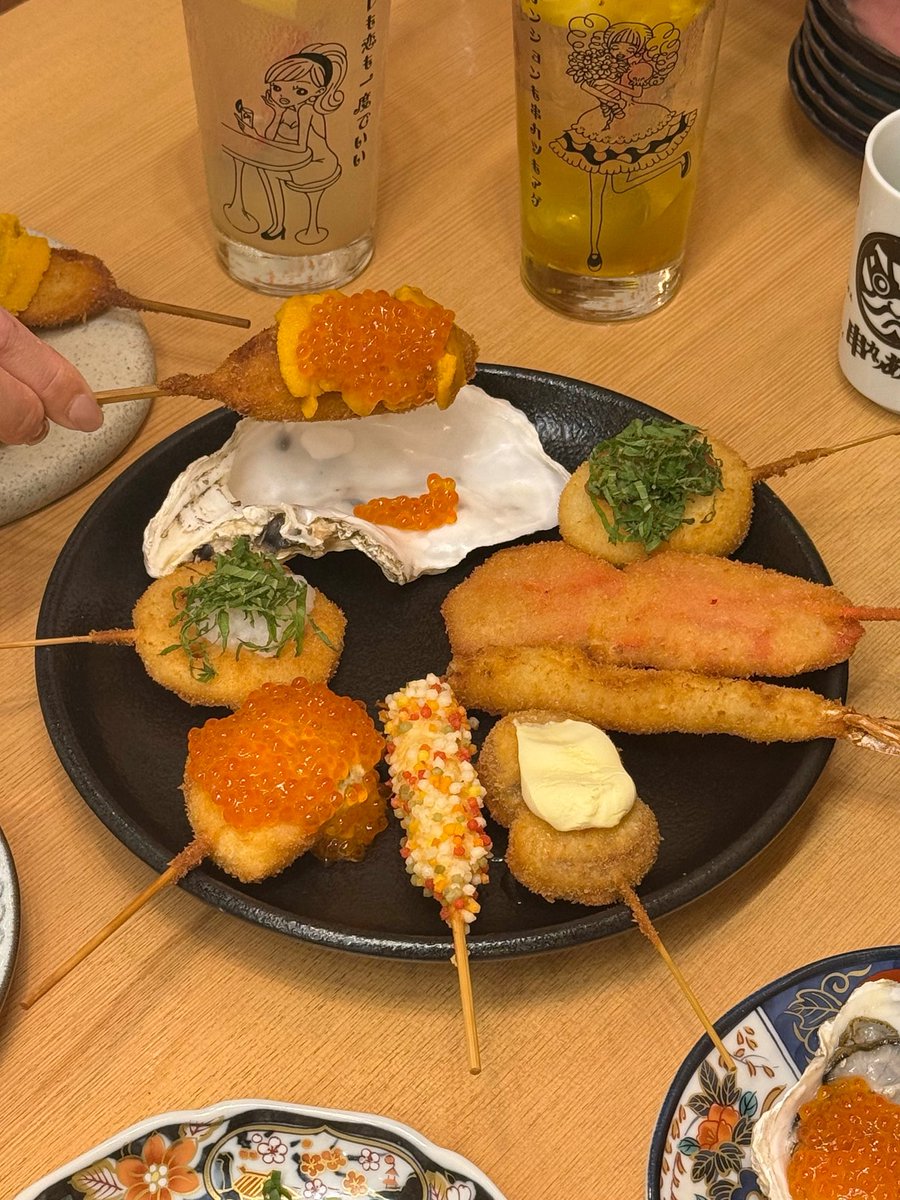 teddydiary_'s tweet photo. すでにリピしてる神田のネオ串カツ居酒屋🥺 https://t.co/ApQtaJpFFA