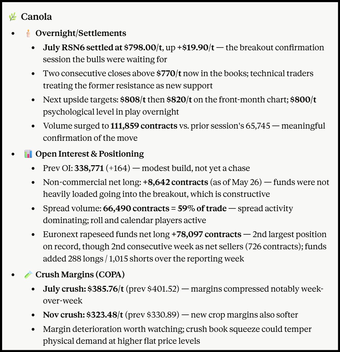 JGL_Ag's tweet photo. #canola AM comments https://t.co/TNKsr44rWB
