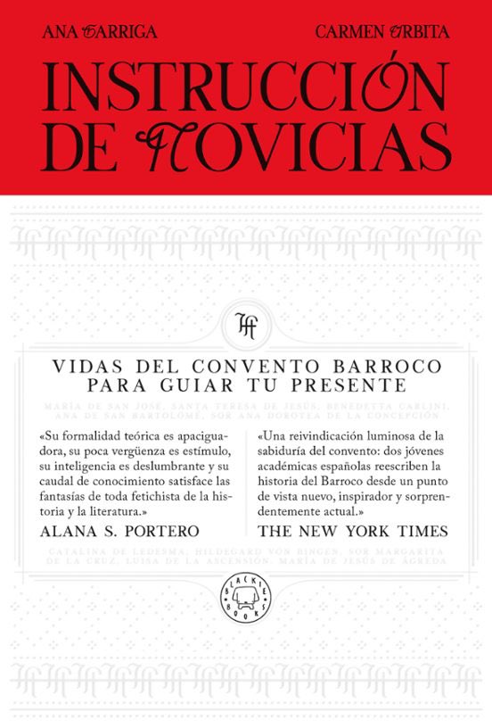 parra1959's tweet photo. «Instrucción de novicias» de Ana Garriga y Carmen Urbita es el libro de la semana de https://t.co/MWMY6XxUVM Por Conxa Parramón https://t.co/qJUlbLXuJo  @hijasdefelipe https://t.co/DzY3OrtFfq