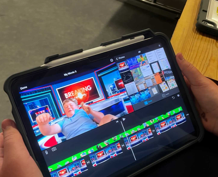 StBernardsPS's tweet photo. 🎬🚢 That's a wrap!
P6a have now completed editing their Titanic shorts. Using iMovie, pupils combined historical learning with creativity, teamwork and digital skills to edit their final films.🎥 #Titanic #DigitalLearning #FilmAndScreen @GlasgowCREATE @intofilm_edu @screenscots https://t.co/gg9EBh5bip
