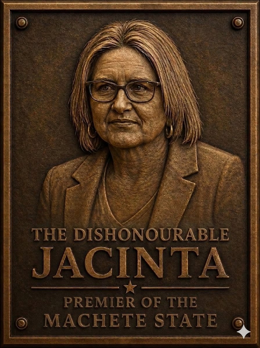 turtlemagpies's tweet photo. The latest commemorative plaque to be placed on State Parliament at Spring St Melbourne to honour the contribution to Victoria by Jacinta Allan.

#VicPol #SpringSt 
#Melbourne #Victoria 
#BendigoBarbie #ALPFail https://t.co/zRZFaIIimI