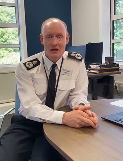 PeterBleksley's tweet photo. Chief Constable Alexis Boon is a cunt. https://t.co/8Sufv4fml4