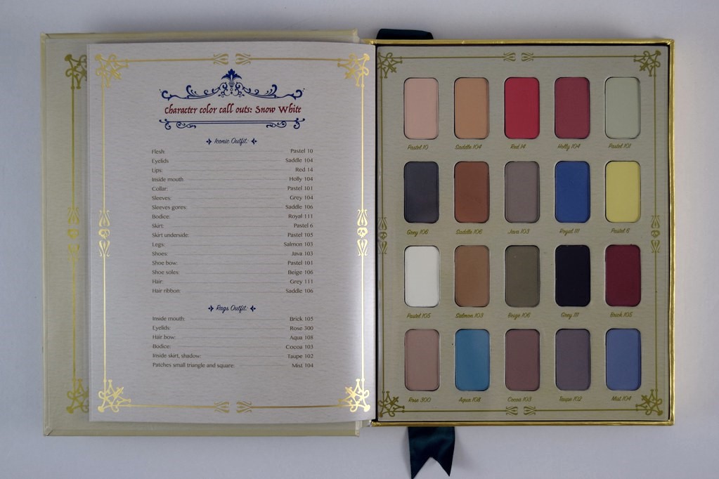 dreamyyarchive's tweet photo. 1937 snow white storybook palette https://t.co/jRRhDFhXKI