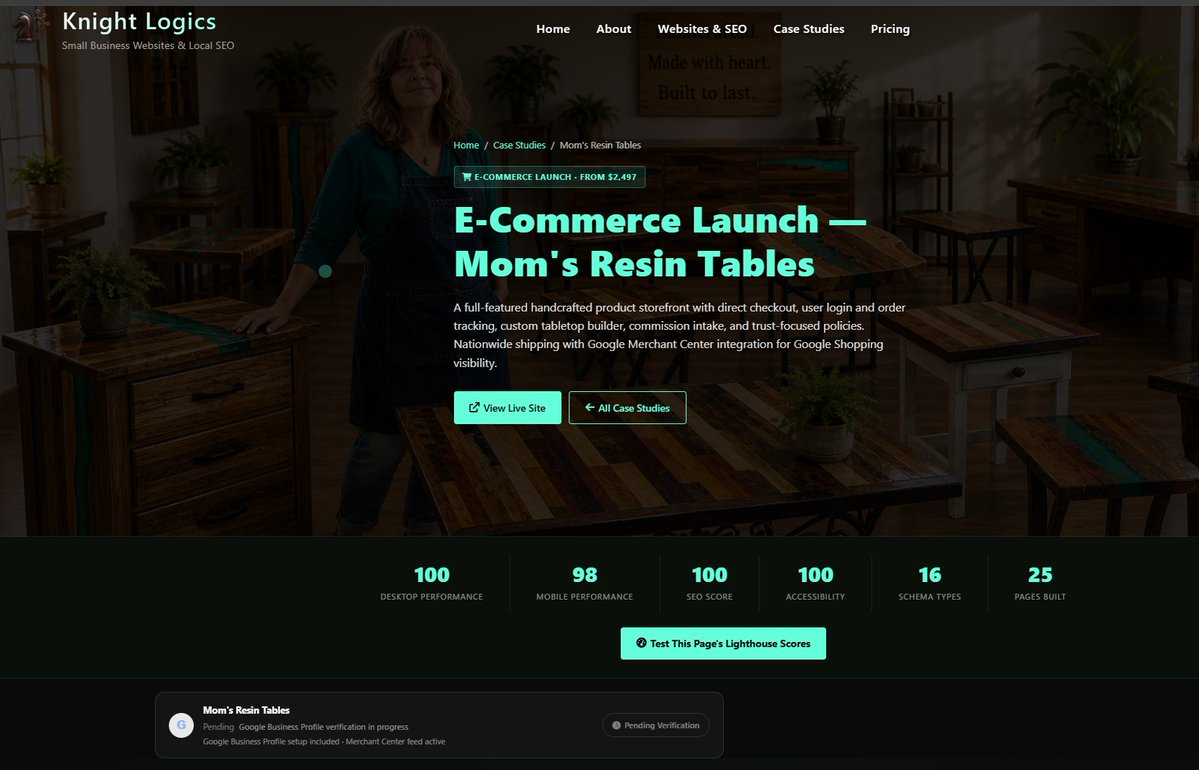 KnightLogics's tweet photo. Mom's Resin Tables case is built around a real workflow, not a vague feature list.
Moms Resin Tables Page shows the operational side that usually gets skipped in generic demos and pitch copy.
Want the walkthrough?
#CaseStudy #Ecommerce #ProductPage https://t.co/QxCpjAEk6C
