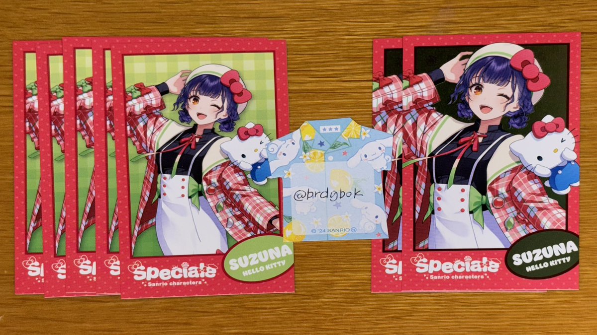 brdgbok's tweet photo. 【交換】にじさんじ Speciale サンリオ
ランダム フォト風カード チェキ

【譲】画像のもの
【求】画像にいない方

所持枚数ALT記載
同レアリティ・同枚数で交換してくださる方、まとめて交換してくださる方優先

検索からでもお気軽にお声掛けください。 https://t.co/FJm5Tc2wjd