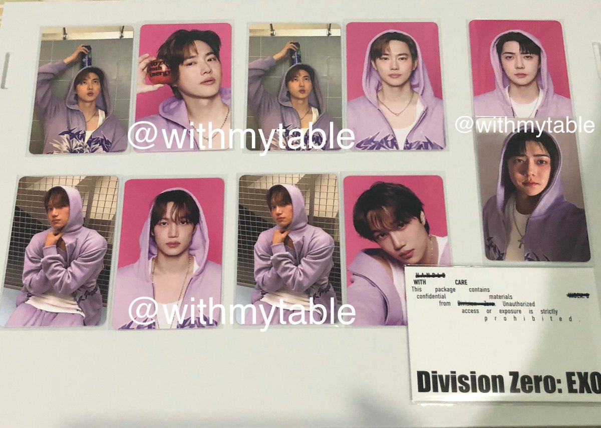 withmytable's tweet photo. พร้อมส่ง 2026 EXO SEASON'S GREETINGS OFFICIAL MD
⭐️Tarding card B ver. 
- คู่ละ 120 บาท ค่าส่ง 40 ค่า

สนใจทัก dm ได้เลยค่า
#ตลาดนัดexo #EXhOrizon_in_BANGKOK ซูโฮ พี่จุน ไค จงอิน เซฮุน sehun suho jongin https://t.co/u6JEKVeRuV