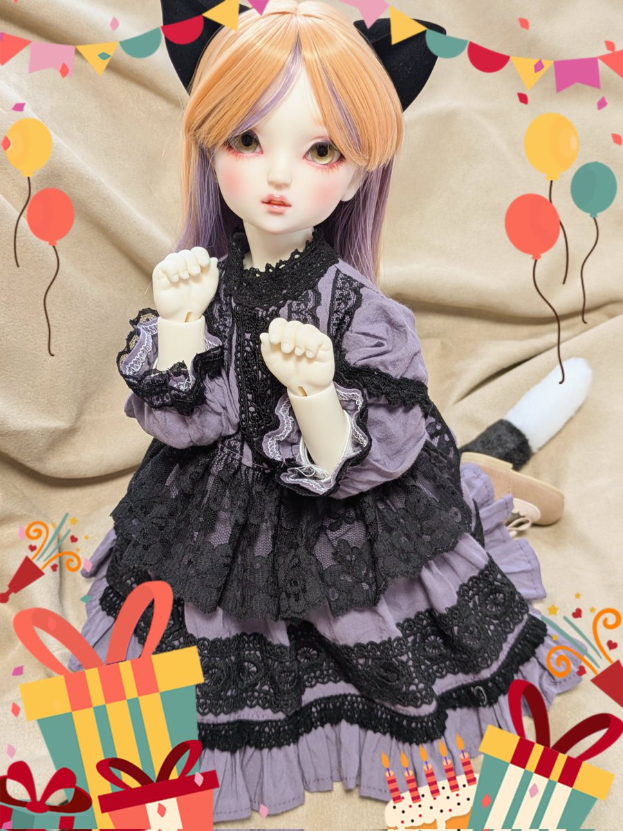 mica_nui's tweet photo. アニバーサリーおめでとうございます🎉
めちゃくちゃ好きだ〜とお迎えしていたウィッグがめちゃくちゃ似合う子が来たのでこちらで🐈‍⬛🐾
素敵な作品たのしみにしています🎶
#mimiel_8th https://t.co/K5WeH7k29c