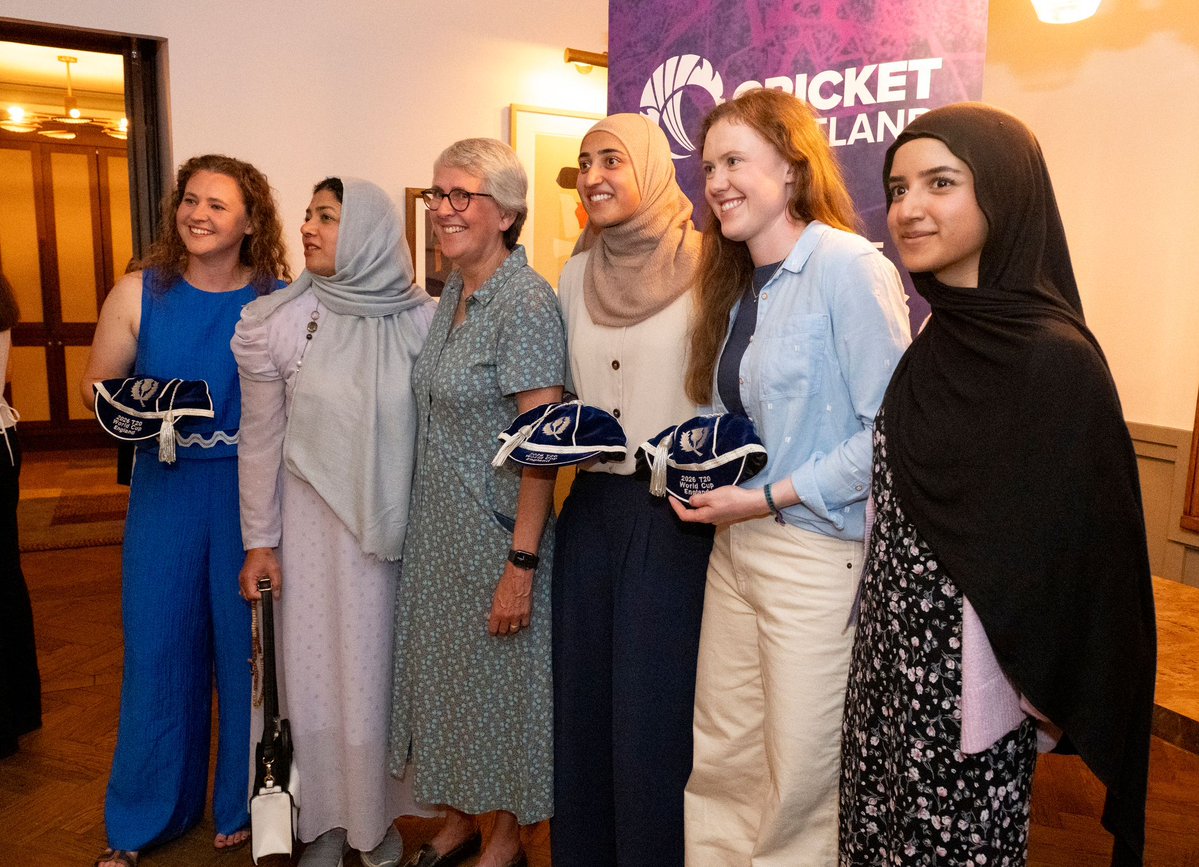 CricketScotland's tweet photo. An incredible night at The Hoxton Hotel in Edinburgh celebrating our squad ahead of the #T20WorldCup 🙌 https://t.co/Q0YUTITAp6