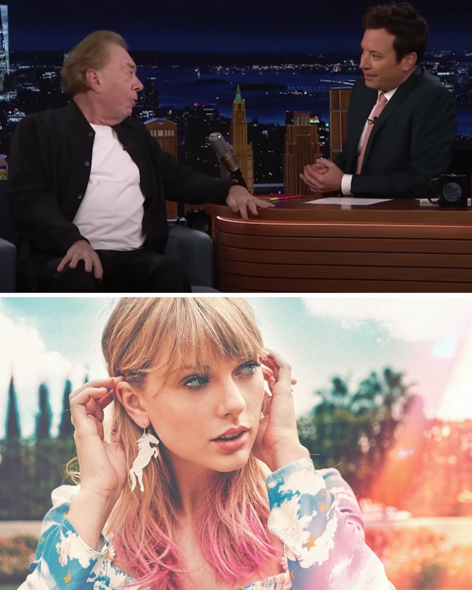 TheTSDaily's tweet photo. 💬| Andrew Lloyd Webber says Taylor Swift would be a great choice to play Maria in a hypothetical modern version of The Sound of Music.

During a conversation with Jimmy Fallon, the legendary composer said, “Taylor Swift would be good as Maria, wouldn't she?” https://t.co/V03LcpUuEZ
