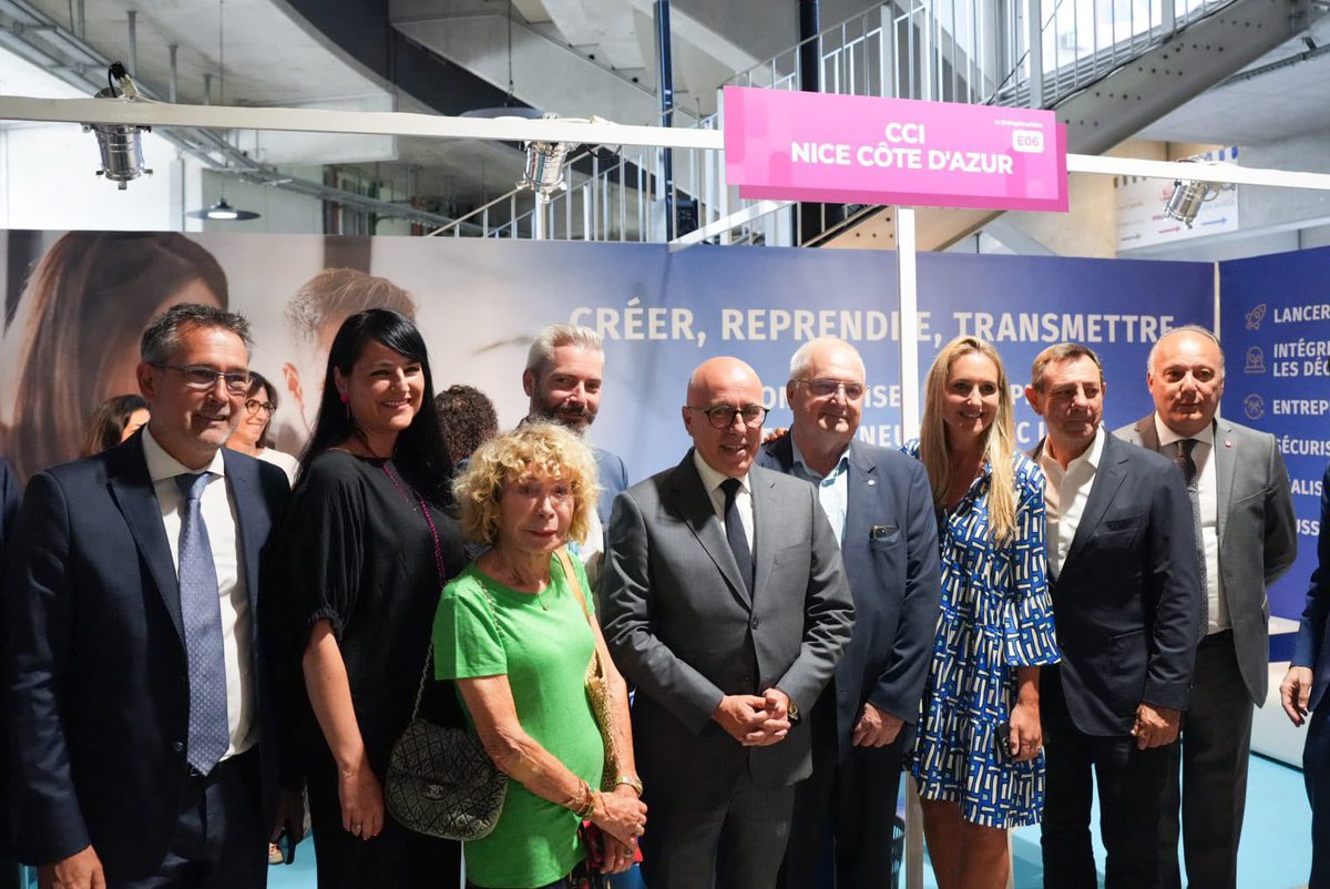 C_Dintorni's tweet photo. Aux côtés de @eciotti et de @ca_ginesy aux Entreprenariales 2026 pour cette 25ᵉ édition.

Une belle démonstration du dynamisme et de l’esprit d’entreprise qui font la force des Alpes-Maritimes. Merci à @UPE_06 pour leur mobilisation au service de notre territoire. https://t.co/w3eN0zpwGu