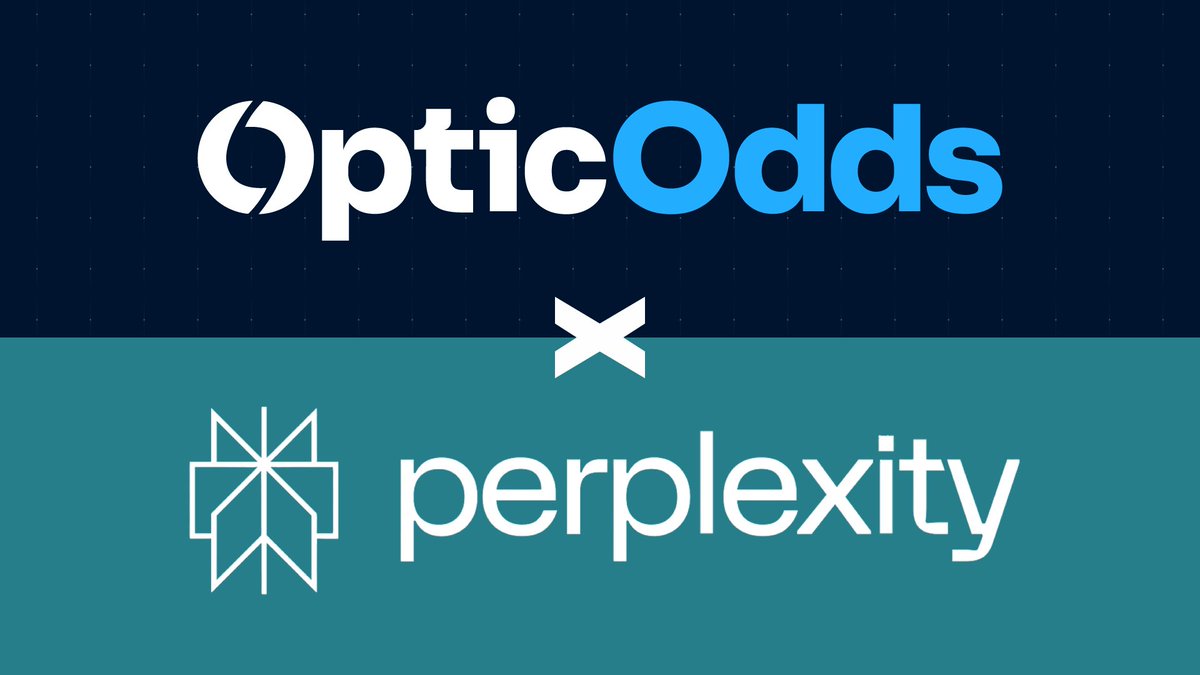 OpticOdds's tweet photo. OpticOdds 🤝 @perplexity_ai

Starting today, we’re launching a limited beta rollout to power sports betting answers inside Perplexity Computer for Pro and Max subscribers!

Pro and Max subscribers can ask Perplexity Computer questions covering:

✅ Line movement
✅ Player props
✅ Injury impact
✅ Market comparisons

Want instant answers drawn directly from the live feed? Go to https://t.co/qEneQJLkSJ or send us a DM, and we'll get you set up.