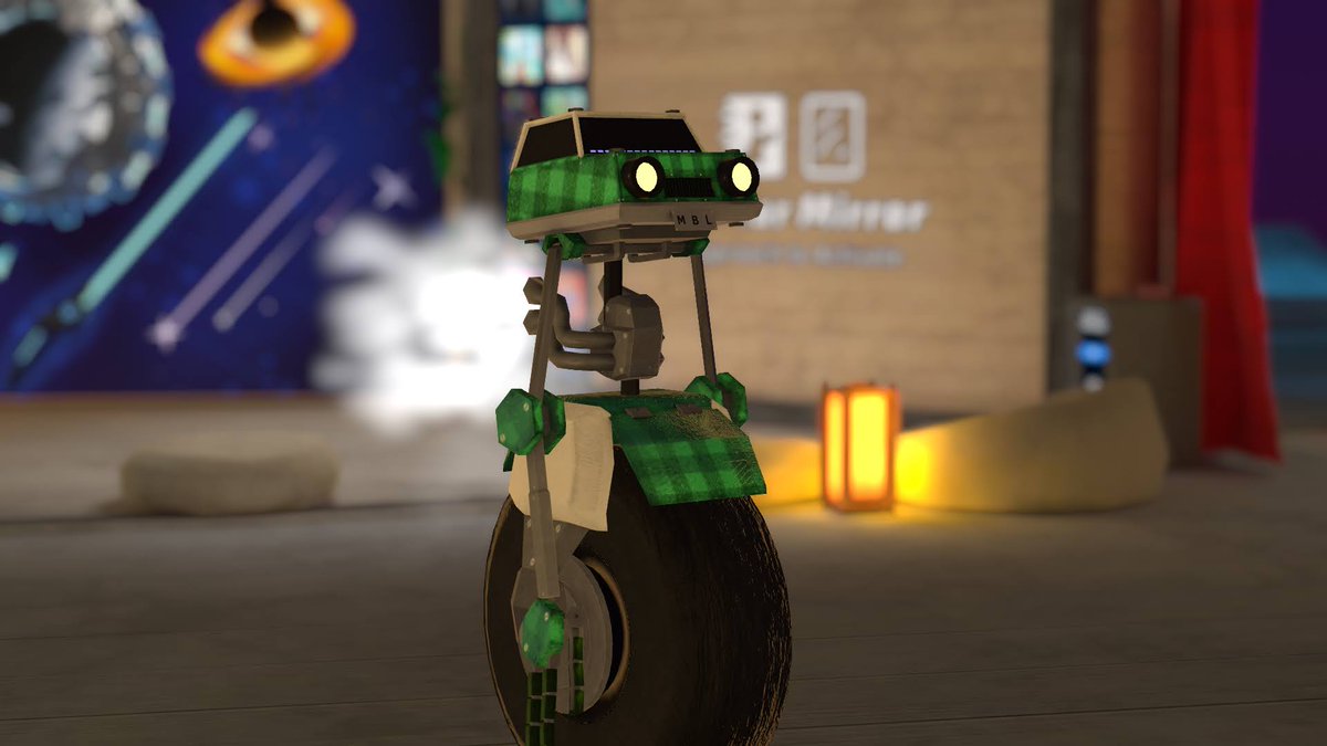 sin1's tweet photo. iOSのVRChatでも動くようにした。パーティクル入るだけでpoorだけど、排ガスないと寂しいので仕方ない。 https://t.co/6xO2H08mOX