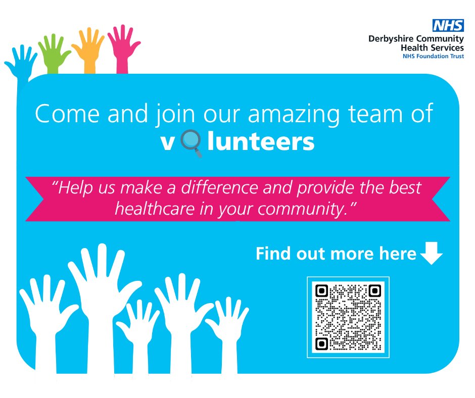 DCHStrust's tweet photo. Could you be the welcoming face for patients and visitors at our sites? We’re looking for meet and greet volunteers at Ripley Community Hospital and in readiness for when the new Babington Health Centre opens its doors.

Make a difference—find out more: https://t.co/YfSEQqbByZ https://t.co/uc5HY6Qv7Y