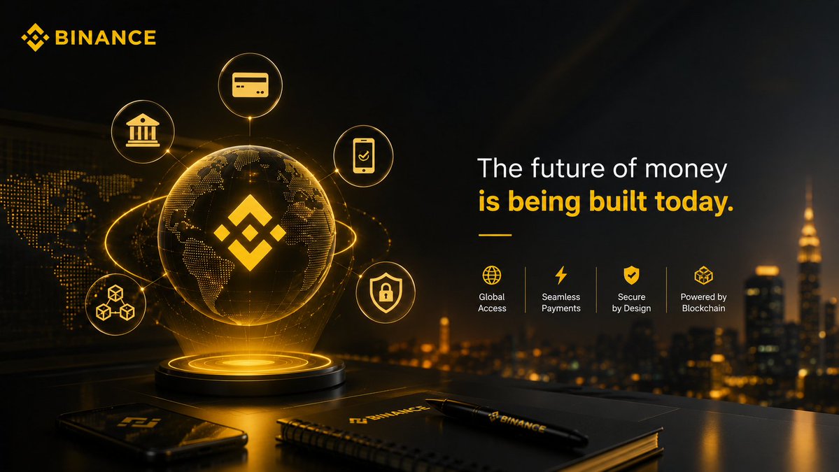 Elix_DeFi's tweet photo. One of the most interesting shifts happening today isn't just the growth of crypto.

It's the growing curiosity around how money moves in a digital world.

More people are exploring digital payments, stablecoins, blockchain networks and modern financial infrastructure not necessarily to become experts, but to better understand the systems shaping the future.

We're witnessing a broader transition toward digital finance:

• Payments are becoming more seamless

• Financial access is becoming more global

• New forms of value transfer are emerging

• Blockchain infrastructure continues to mature

The opportunity isn't knowing everything.

It's staying informed enough to recognize where innovation is happening and why it matters.

Pick one topic you've never explored before. Spend 15 minutes understanding it.

Small investments in knowledge often compound faster than expected.

Want to start learning? Explore Binance Academy and begin your journey here:

🔗 https://t.co/VYHFbSF9q7

Stay informed.

Stay curious.

Keep learning.

LFG 🥂

#Binance #BinanceAcademy #LearnWithBinance @binance