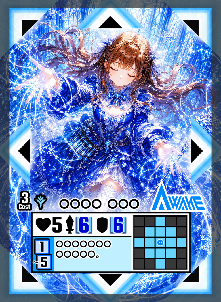 AI_yukichi2910's tweet photo. #AWAKEHEROESクリエイター祭り2026
6月度最終決戦「ゼレウス」
1案目※差し替えます‼️

満を持してうちの子を投入

氷癒の霜縫師（ひょうゆのしもぬいし）ナゴミ
傷口を氷の糸で縫い、割れた身体や鎧を結晶の縫合線で修復するヒーラー。

◀️覚醒前
覚醒後▶️ https://t.co/J8Kqyc4UkF
