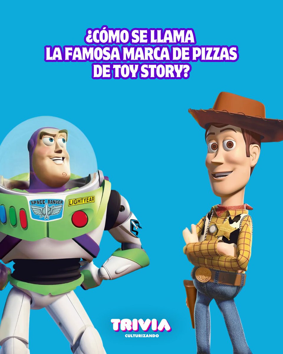 Culturizando's tweet photo. Trivia ⚡ ¡Hasta el infinito y más allá! https://t.co/aWLKDrvQgQ