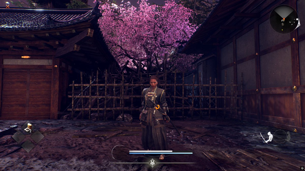 sillyisabella's tweet photo. @zensroe you can create your own character in nioh 3 and this has been my samurai/ninja she is so cool to me. https://t.co/G71STuNXZx