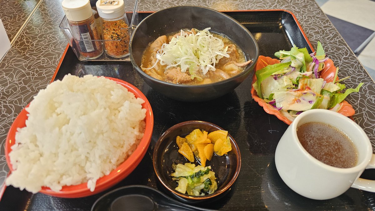 kyonatsuceo's tweet photo. お昼ごはんは久しぶりに　#ニュートウゲ　さんへ行きました🎵熱々もつ煮美味しかったです🎵 https://t.co/nZXcAjoak2