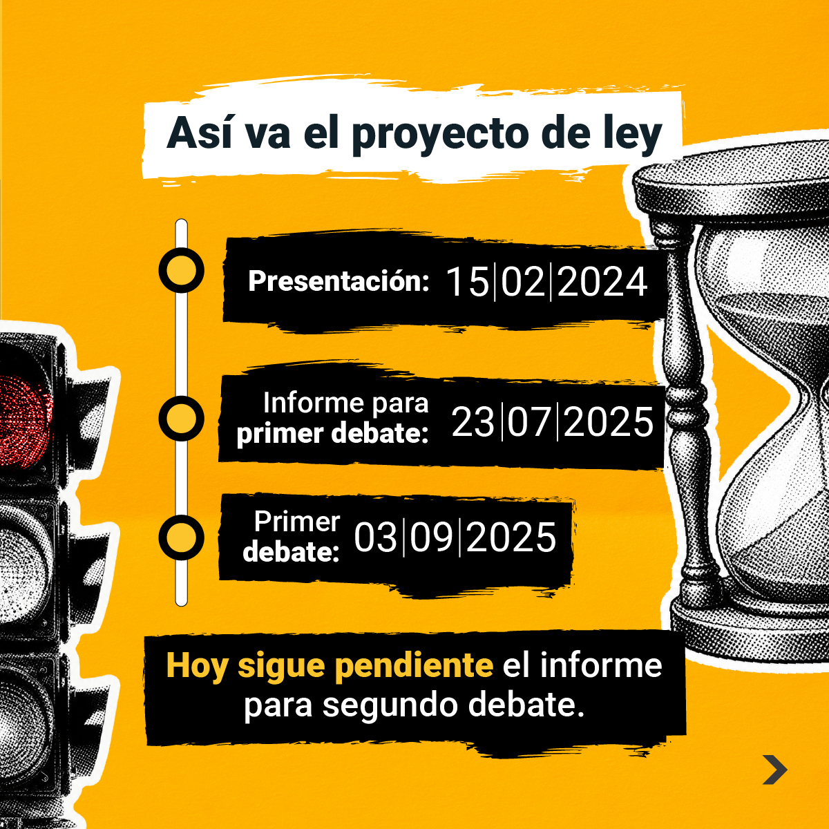 FCD_Ecuador's tweet photo. Ocho meses sin informe para segundo debate. Ese es el retraso que mantiene estancada la reforma al #COIP en materia de tránsito en la @AsambleaEcuador, una propuesta clave para fortalecer la seguridad vial.

La reforma busca sancionar la venta de cascos no certificados, mejorar las reglas sobre el uso de cascos homologados y proteger a niñas y niños mediante Sistemas de Retención Infantil.

@GobAutonomosAN @LuciaPozoMOK 

#ElCostoDeLaEspera #LeyesQueSalvanVidas #SeguridadVial