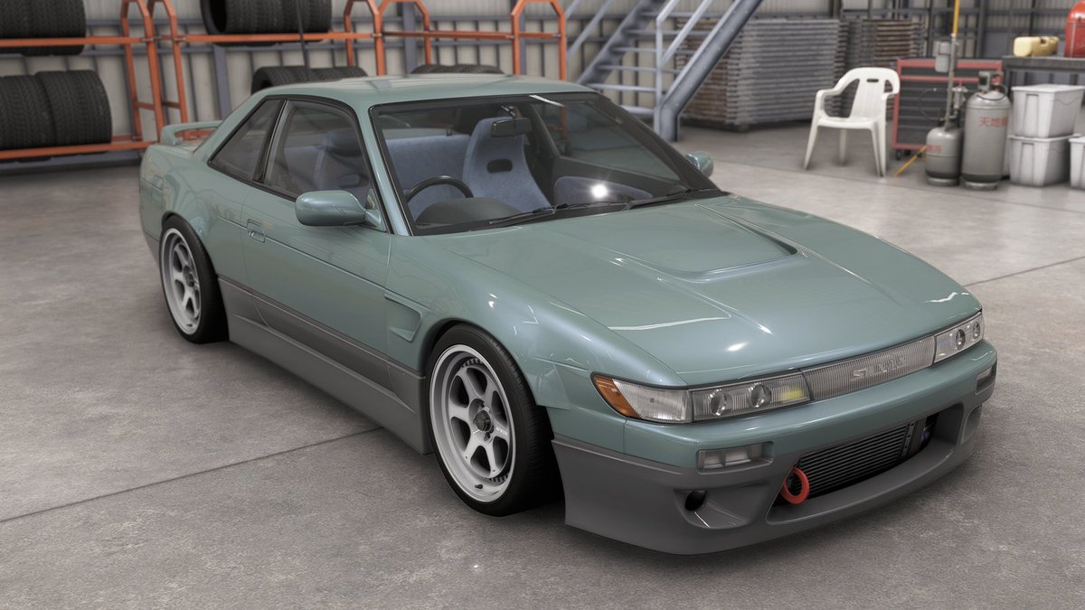 たぶんそういう意味じゃないんだろうけどワイドボディキット付けたS13