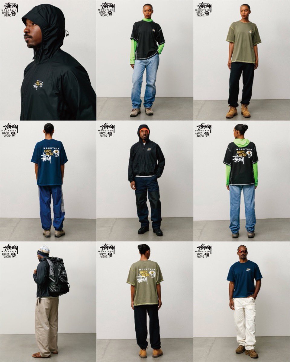 Stüssy x Mountain Hardwear 26SS コラボコレクションが国内6月5日（金