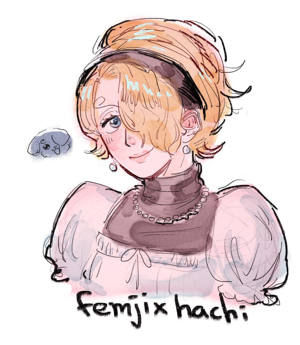 NoraSchweeps's tweet photo. i was asked on tumblr to draw femzo and femji as nana and hachi!

#sanzo #zosan https://t.co/GuuaPY3H5T