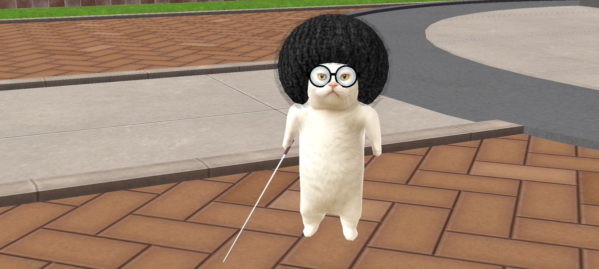 noooCAT's tweet photo. 猫ミームにあるそうな顔の猫のアバターを
チケット引換アバターにしました！
ロビーに出ています

アクセサリーなどで
遊んでもらえたらうれしいです！

ふてねこ
https://t.co/MsUNMsKbTm
#cluster https://t.co/x3yH3W84bE