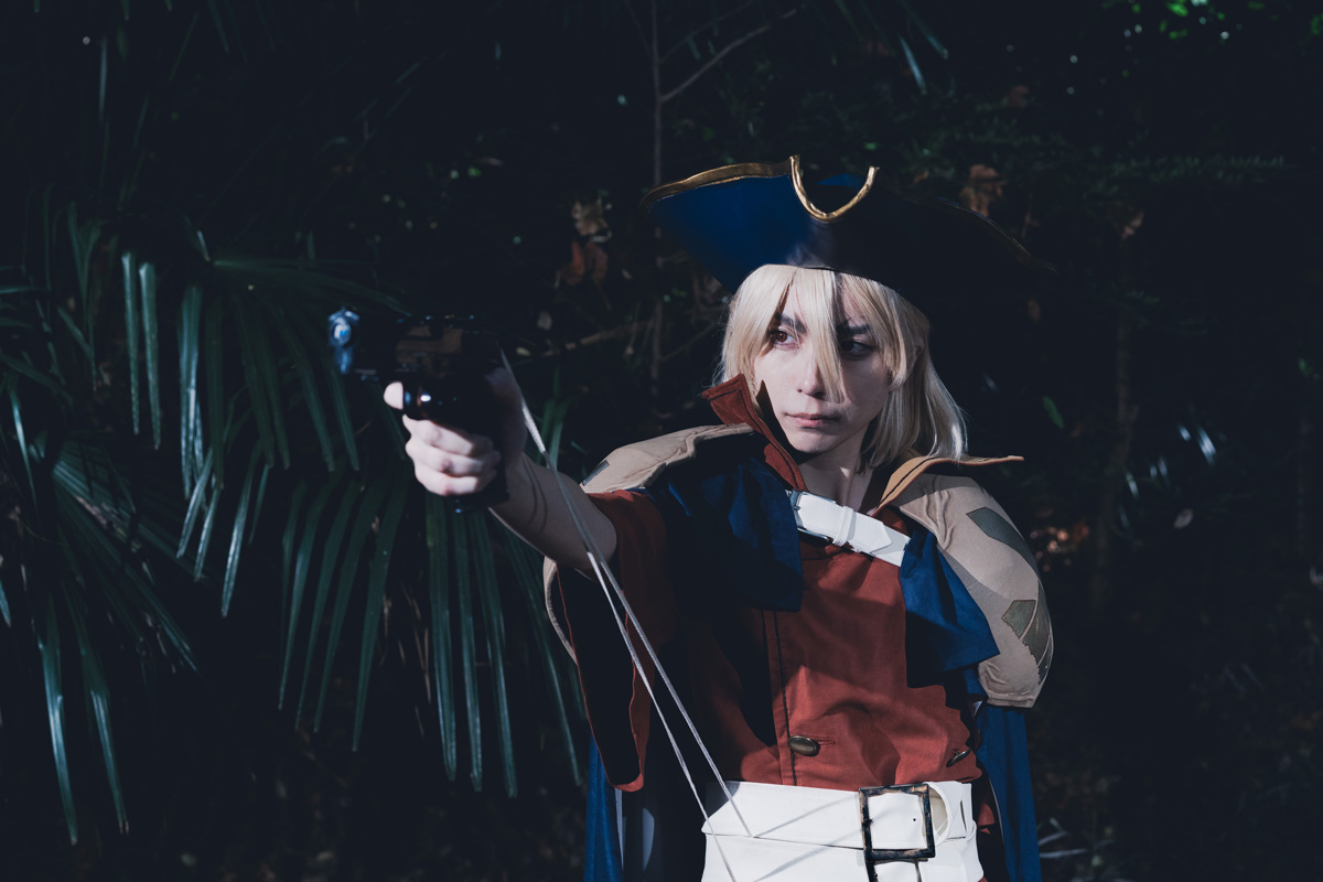 33stm's tweet photo. cos. 
Dr.STONE  /七海龍水
p:@azuuuuu2525

フランソワ:ユウリ https://t.co/pccHfMNl3C