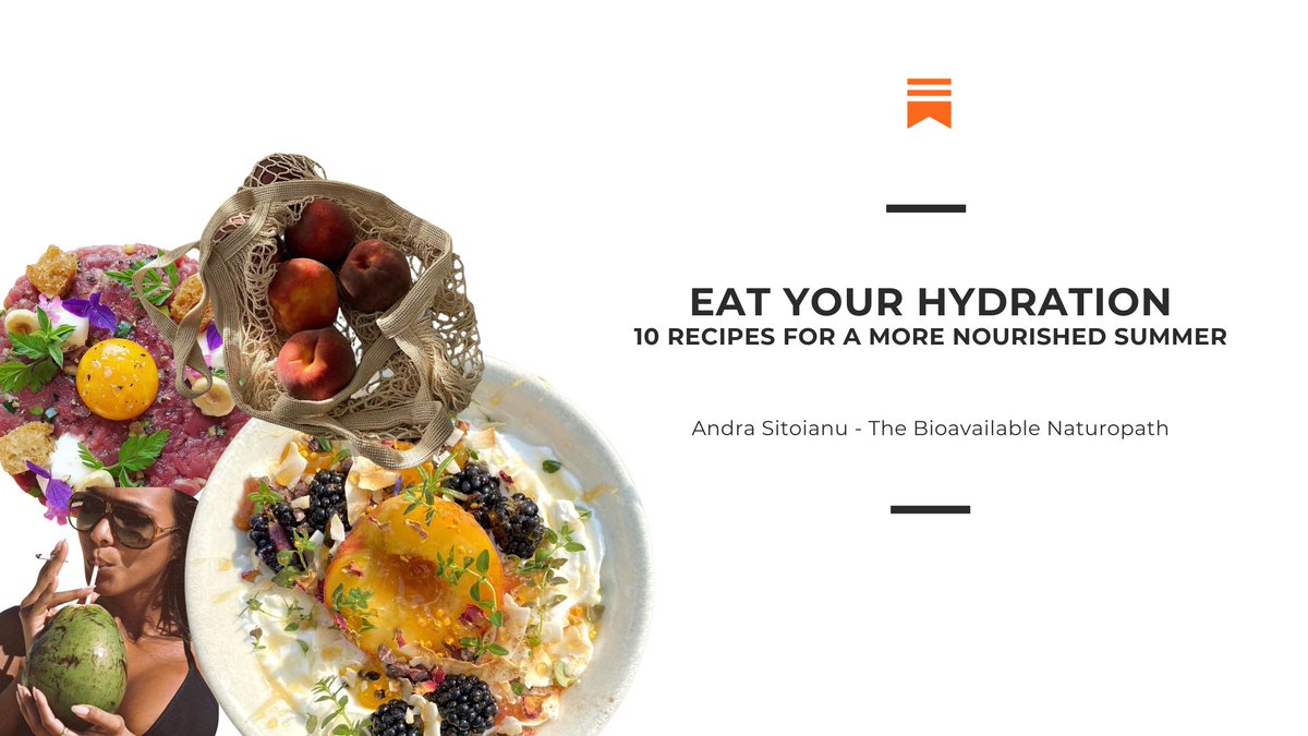 BioavailableNd's tweet photo. Thank you for the 300k followers! To celebrate - new  article: Eat Your Hydration Summer Guide: 10 of my favourite recipes. 

Link: https://t.co/vTAMEp0RfI https://t.co/YHGYvmoN34