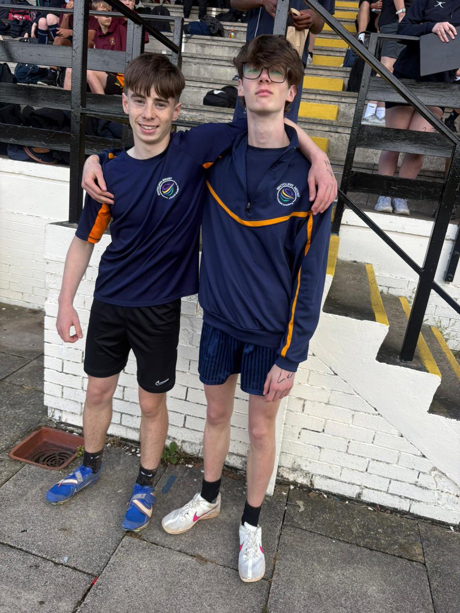 wms_pe's tweet photo. The Y10 boys came second overall in the Kirklees athletics competition yesterday. Highlights were Charlie coming 1st in shotput, George 1st in triple jump, Josh 1st in 200m, Riley 1st in 100m, Frankie 2nd in long jump and the relay team coming 1st! Well done lads @WMount #WMA https://t.co/FTTla5MAcY
