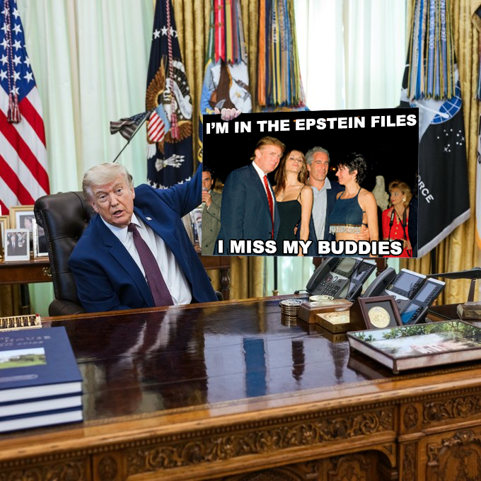 YourAnonNews's tweet photo. @WhiteHouse Fixed it for you. He's definitely mogging everyone else in the Epstein files. https://t.co/v7JZzzrVGj