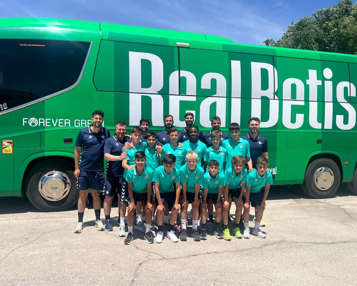 RBetisCantera's tweet photo. ¡El #RBBalevínA viaja a Villarreal para disputar #LALIGAFCFUTURES! 🔜🙌

➡️ https://t.co/JyO2VDpz2A

#CanteraBetis https://t.co/TpFDo4Jlxc