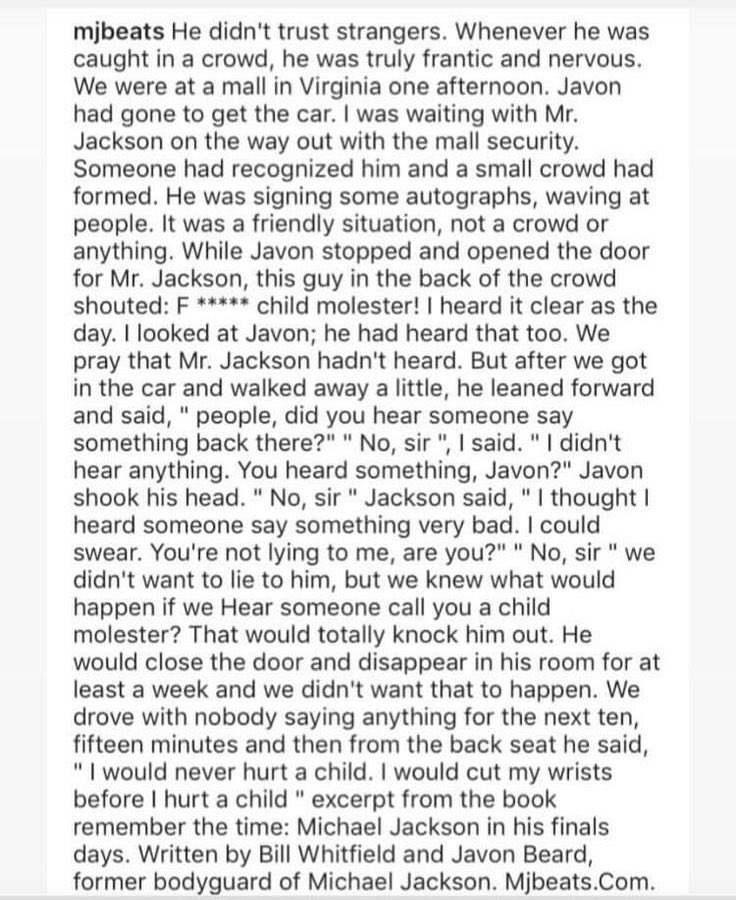 st4rfxcker_'s tweet photo. Michael Jackson is, was, always will be and shall always be INNOCENT. #MichaelJacksonInnocent #fucknetflix https://t.co/eX3mwLhtpD