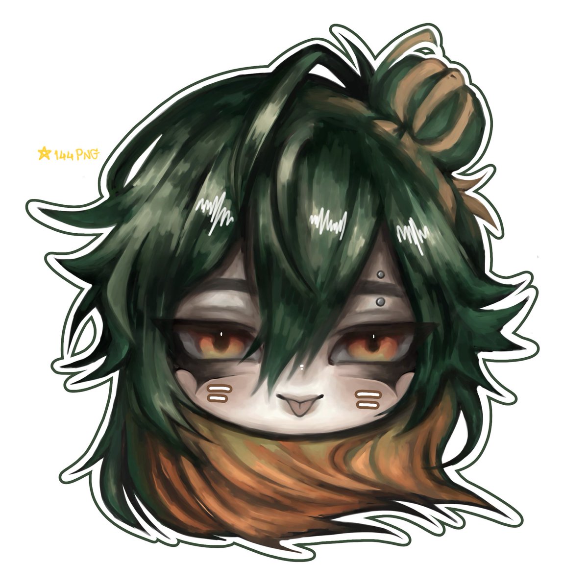144png's tweet photo. 🩶.⋆♱⃓꒷︶꒷꒥꒷‧₊˚꒷︶꒷꒥꒷‧₊˚🩶

゛ᯓ ART by Momao Oo ( FB ) 🐈‍⬛

゛ᯓCMS by meu ⛓️‍💥

 #AzArtz https://t.co/4B9kscRUyJ