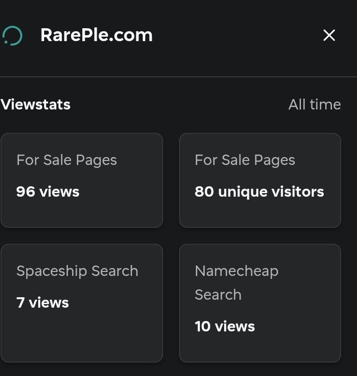 RarePle1's tweet photo. How much would you pay for such a domain?
Brandable, short, easy to read and remember, rare, premium domain, AI, tourism, technology, jobs, NFT, education, and many other fields

Submit your offer 
https://t.co/3y3f9HFCqO

#domainforsale #Domains https://t.co/G9nQgtCRhF