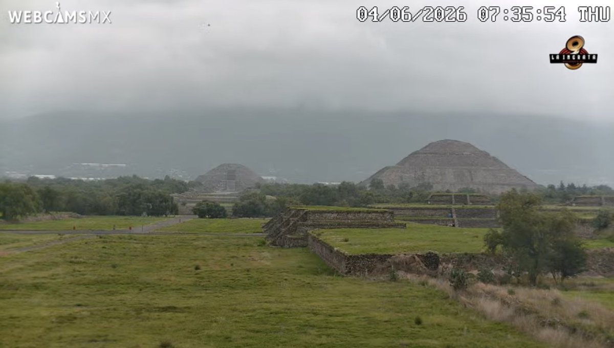 webcamsdemexico's tweet photo. 🌥️ Una mañana nublada tras una madrugada marcada por lluvias en varias zonas del país. 🌧️

¿Cómo amaneció en tu localidad? ¿También tuvieron precipitaciones durante la noche? 👀

- #Puebla vista panorámica
- #CDMX vista Bellas Artes
- #Teotihuacan #EdoMex 
- #Pachuca #Hidalgo https://t.co/AVRkbor4Lx
