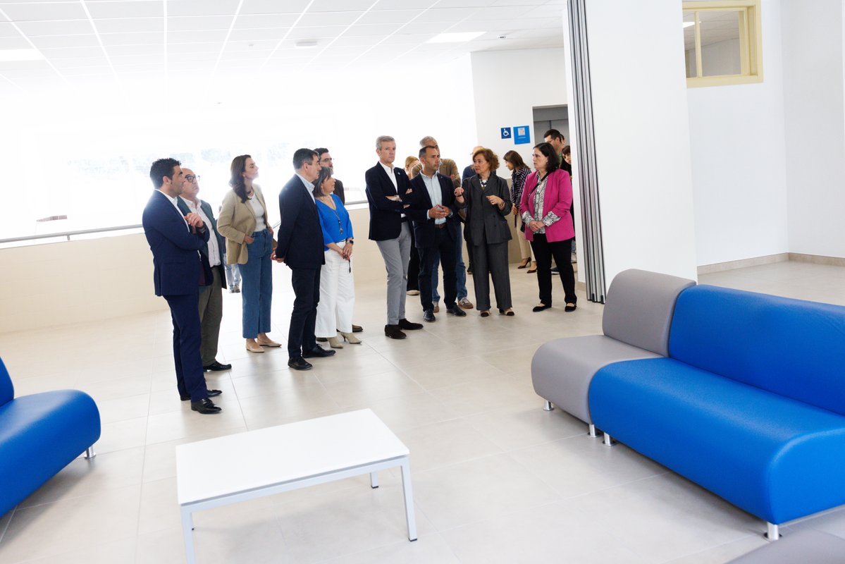 Xunta's tweet photo. 🏫 A ampliación do IES Aquis Celenis de Caldas exemplifica a aposta da Xunta por un ensino público moderno, eficiente e preparado para o futuro

🔹 É a obra de ampliación de maior envergadura que se acometeu actualmente nun centro educativo en Galicia

ℹ️ https://t.co/MEkgdoGRoY https://t.co/kXxWHhoKRb