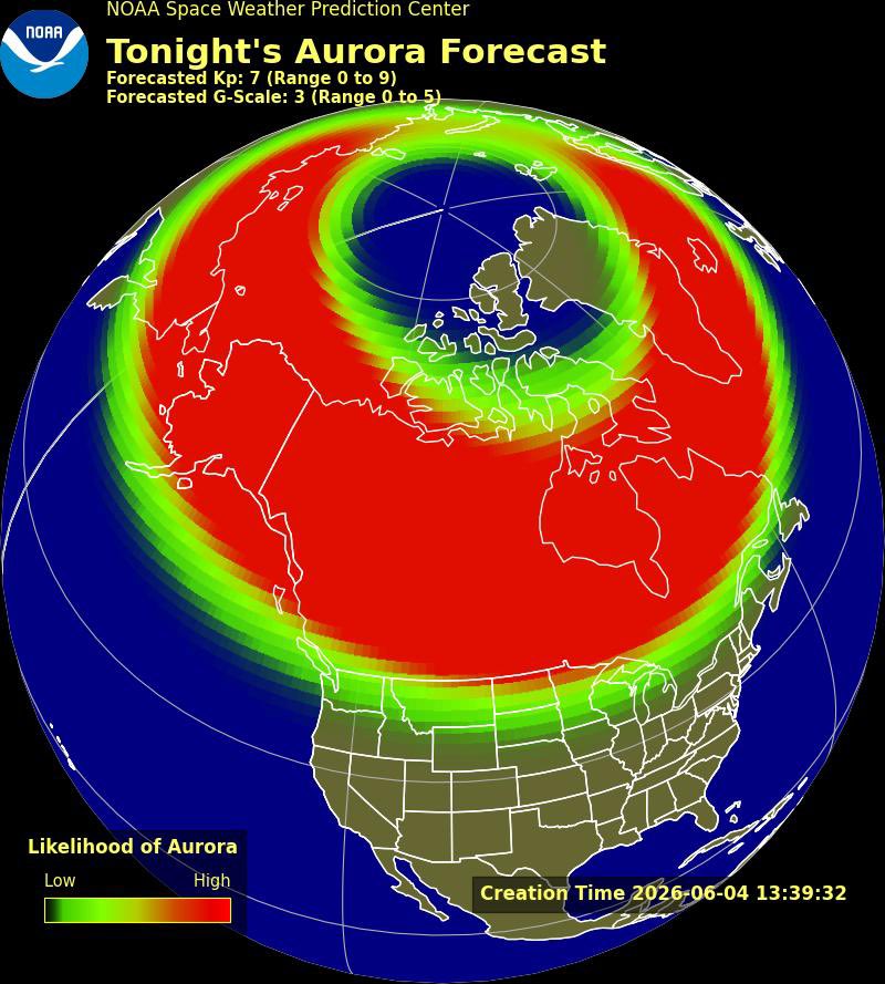 ReedTimmerUSA's tweet photo. NORTHERN LIGHTS MAY BE VISIBLE for High Plains Insanity tonight!

Today we repair our blown out window, chase a #tornado, catch a Pike, and observe the Northern Lights tonight

We must never stop chasing https://t.co/XknaGnAtjC