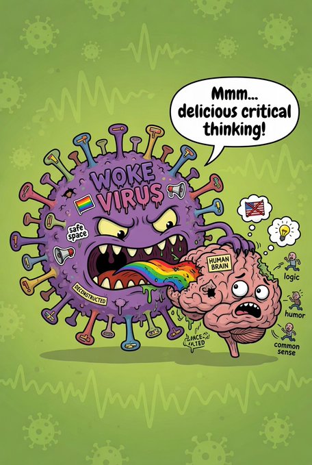 Vocalblasterme's tweet photo. @RRR0BYN You are up against an unimaginable disease that is destroying critical thinking skills. https://t.co/ssAy9GLCqB