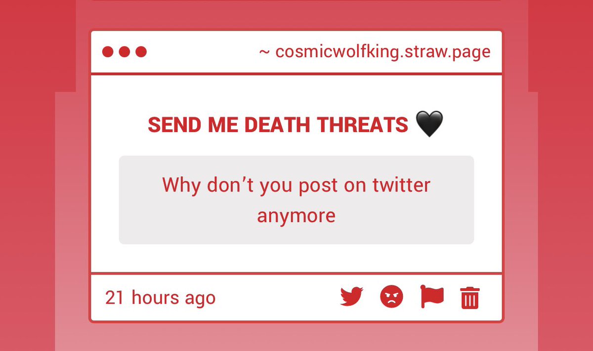 cosmicwolfking's tweet photo. I don’t rly post in general on my social medias at all anymore

https://t.co/wibKVWh6FN https://t.co/UHuXAliTrf